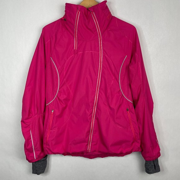 Lululemon Run Inspire Jacket Senorita Pink Wind - Picture 1 of 5